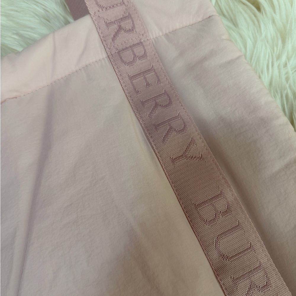 Burberry Pale Pink Logo Strap Tote Bag - Picture 3 of 5